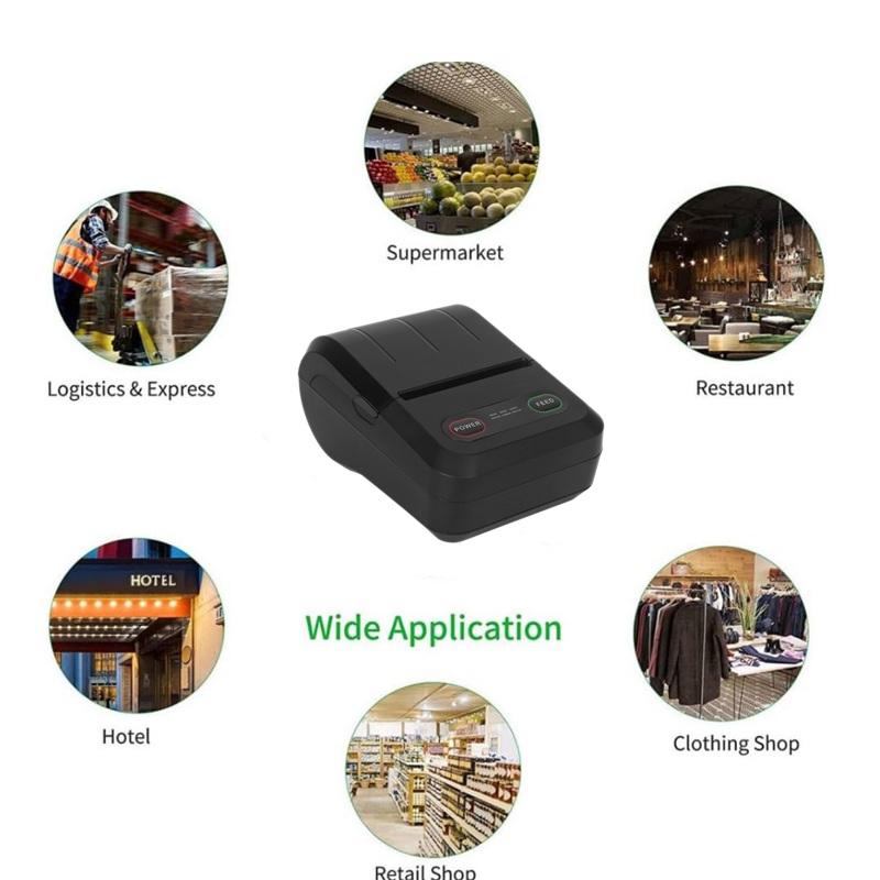 Apa Bidang Aplikasi saka Printer Termal 58mm?