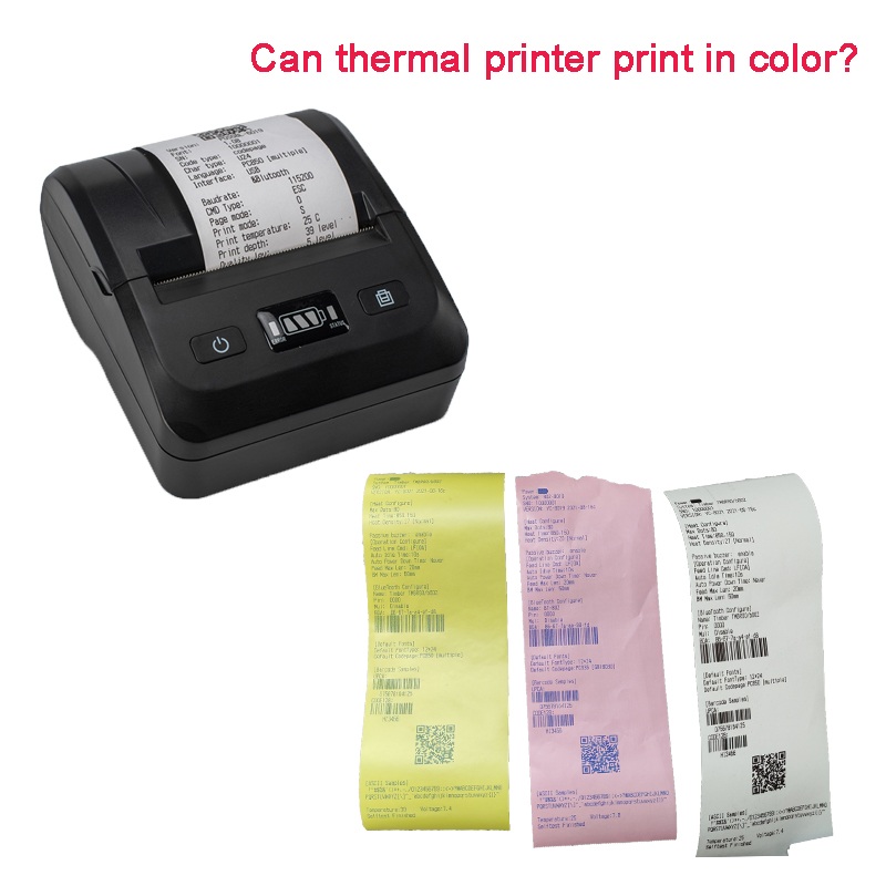 Bisa Printer Thermal Bluetooth Nyetak Warna?