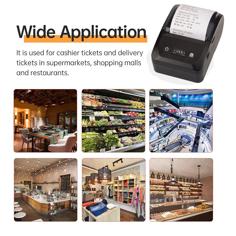 Receipt thermal printers